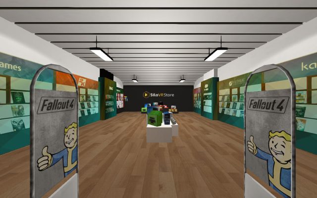 Ηλεκτρονικό κατάστημα σε σχεδίαση 3D