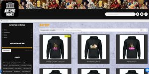 Κατασκευή eshop Ancientmemes