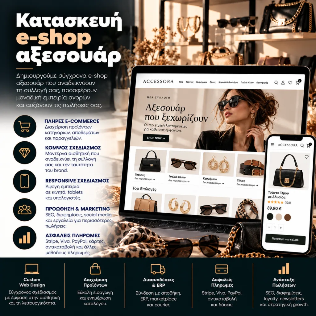 E-GROWTH — Λιανικό Εμπόριο Αξεσουάρ