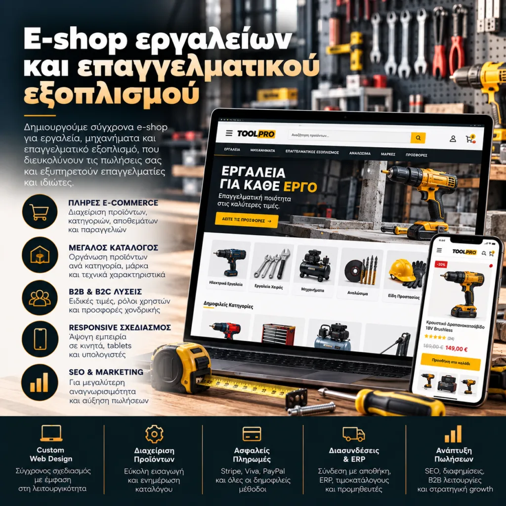 Εργαλεία & Επαγγελματικός Εξοπλισμός
