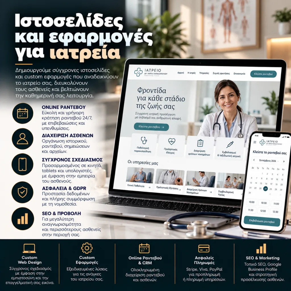 E-GROWTH — Ιατρεία & Ορθοπεδικοί