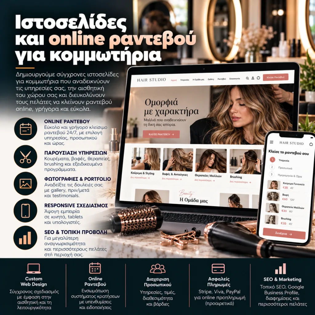 E-GROWTH — Κομμωτήρια & Salon