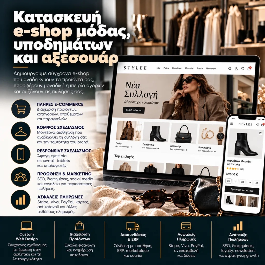 E-GROWTH — Μόδα & αξεσουάρ