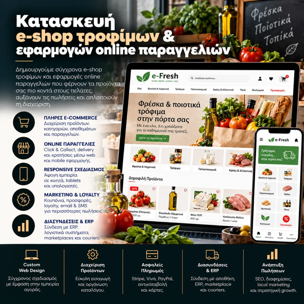 E-GROWTH — Τρόφιμα & εστίαση