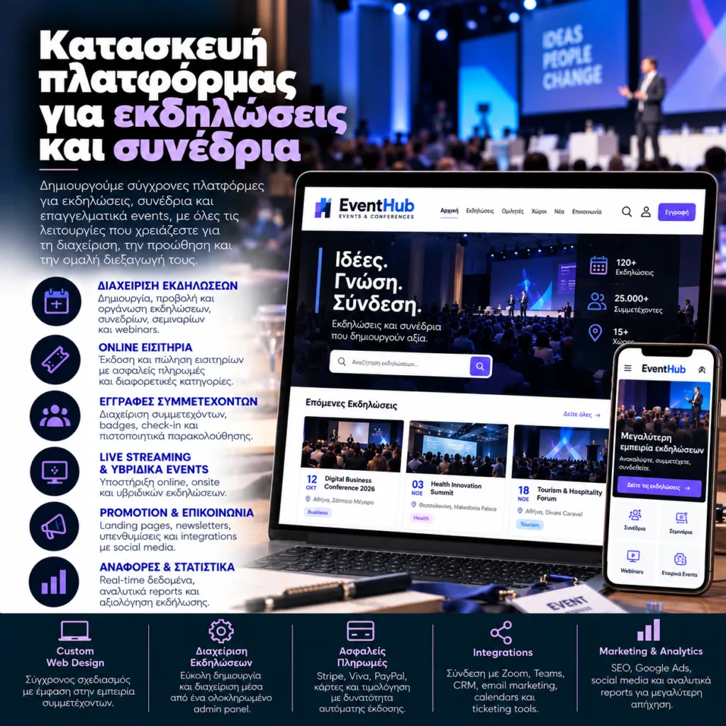 E-GROWTH — Events / Software