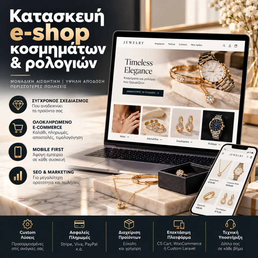 E-GROWTH — Λιανικό εμπόριο κοσμημάτων