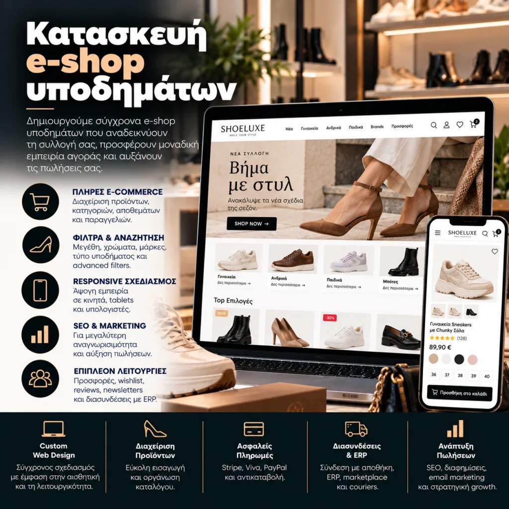 E-GROWTH — Λιανικό Εμπόριο Υποδημάτων