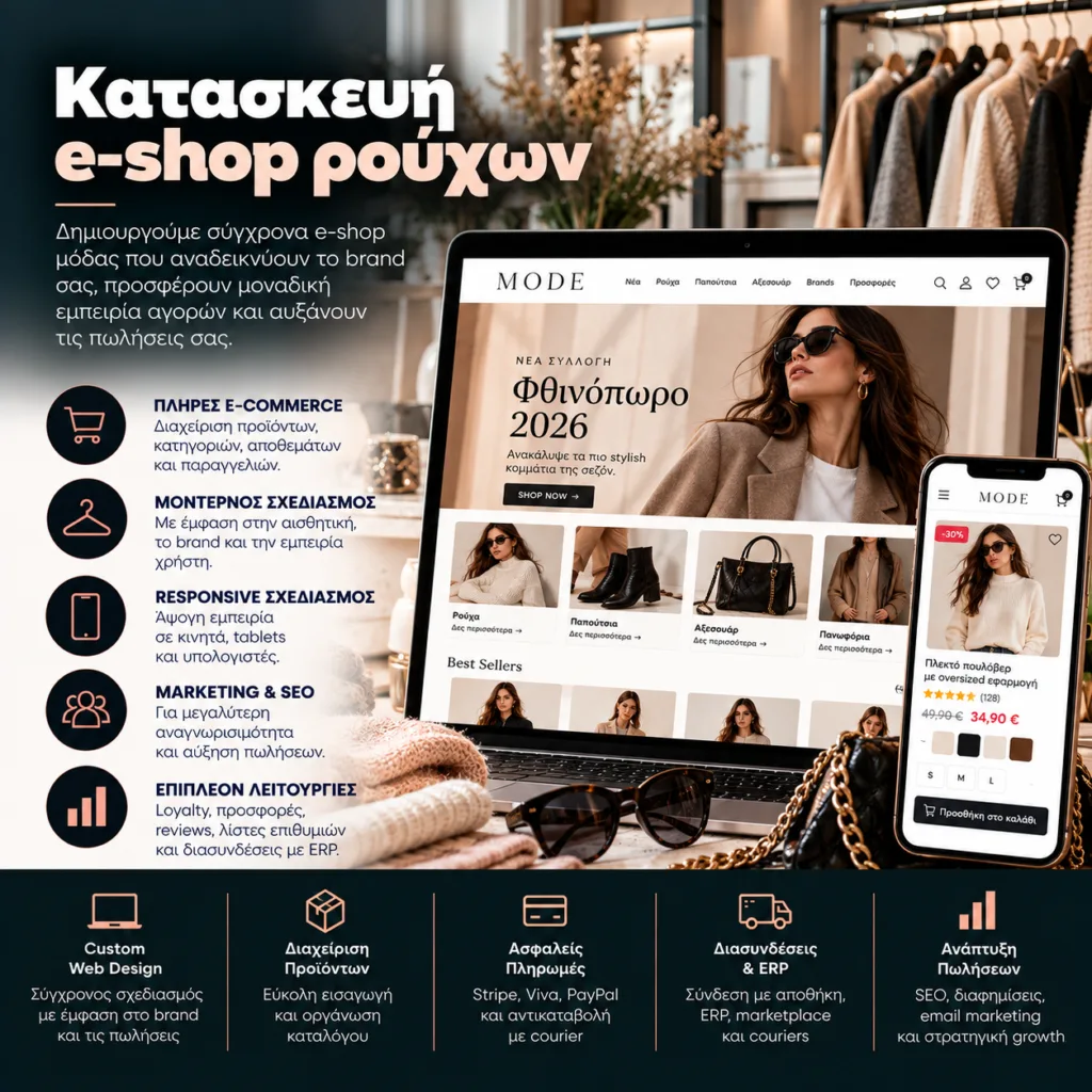 E-GROWTH — Λιανικό Εμπόριο Ενδυμάτων