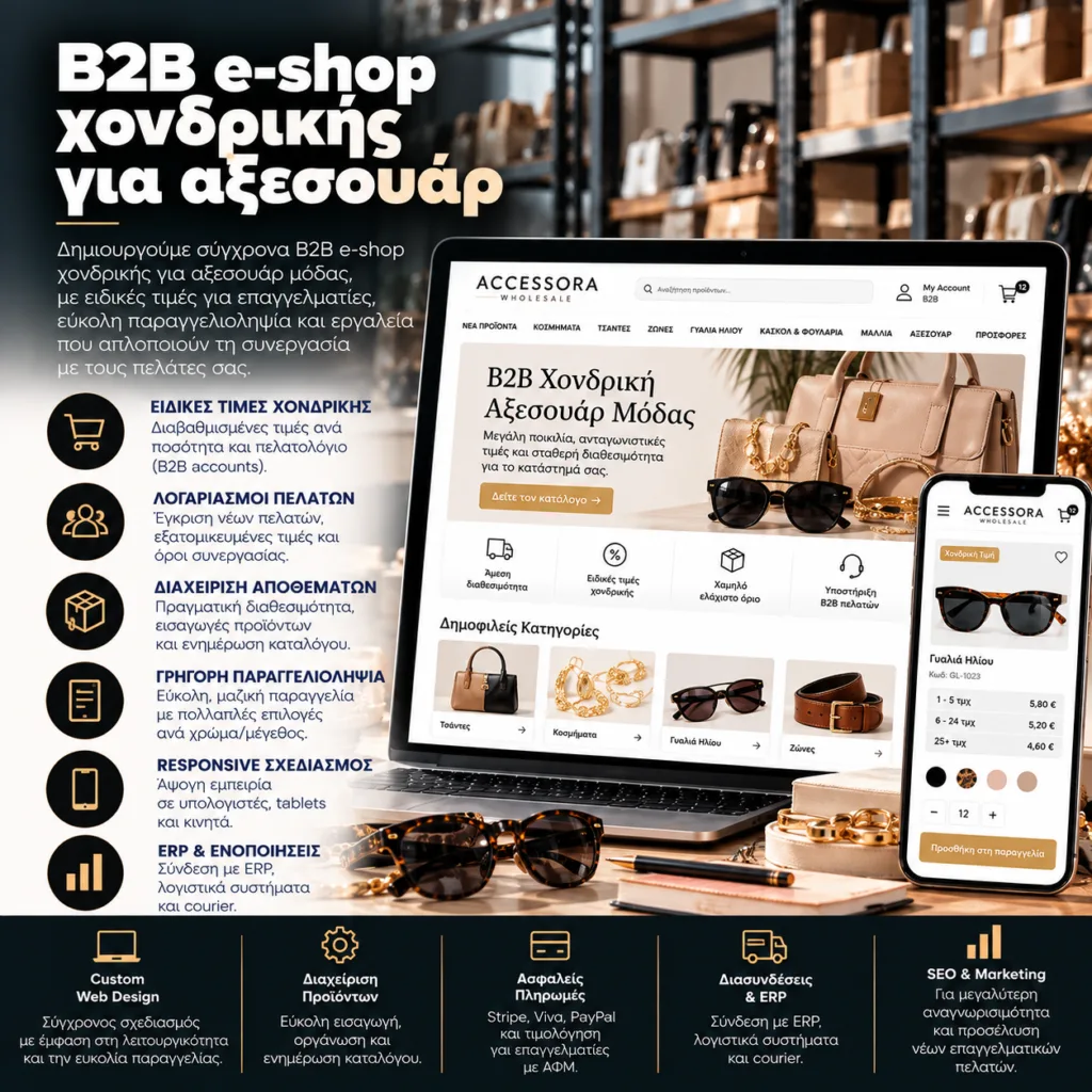 E-GROWTH — Χονδρικό Εμπόριο Αξεσουάρ